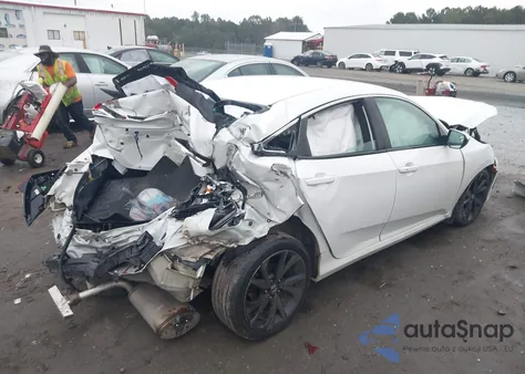 2020 Honda Civic Sport from USA, damaged, VIN 2HGFC2F82LH552580